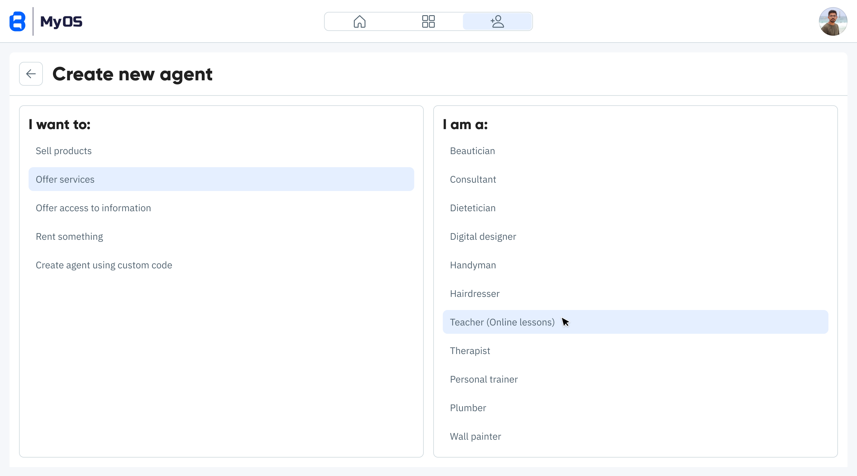 Web.blue document view