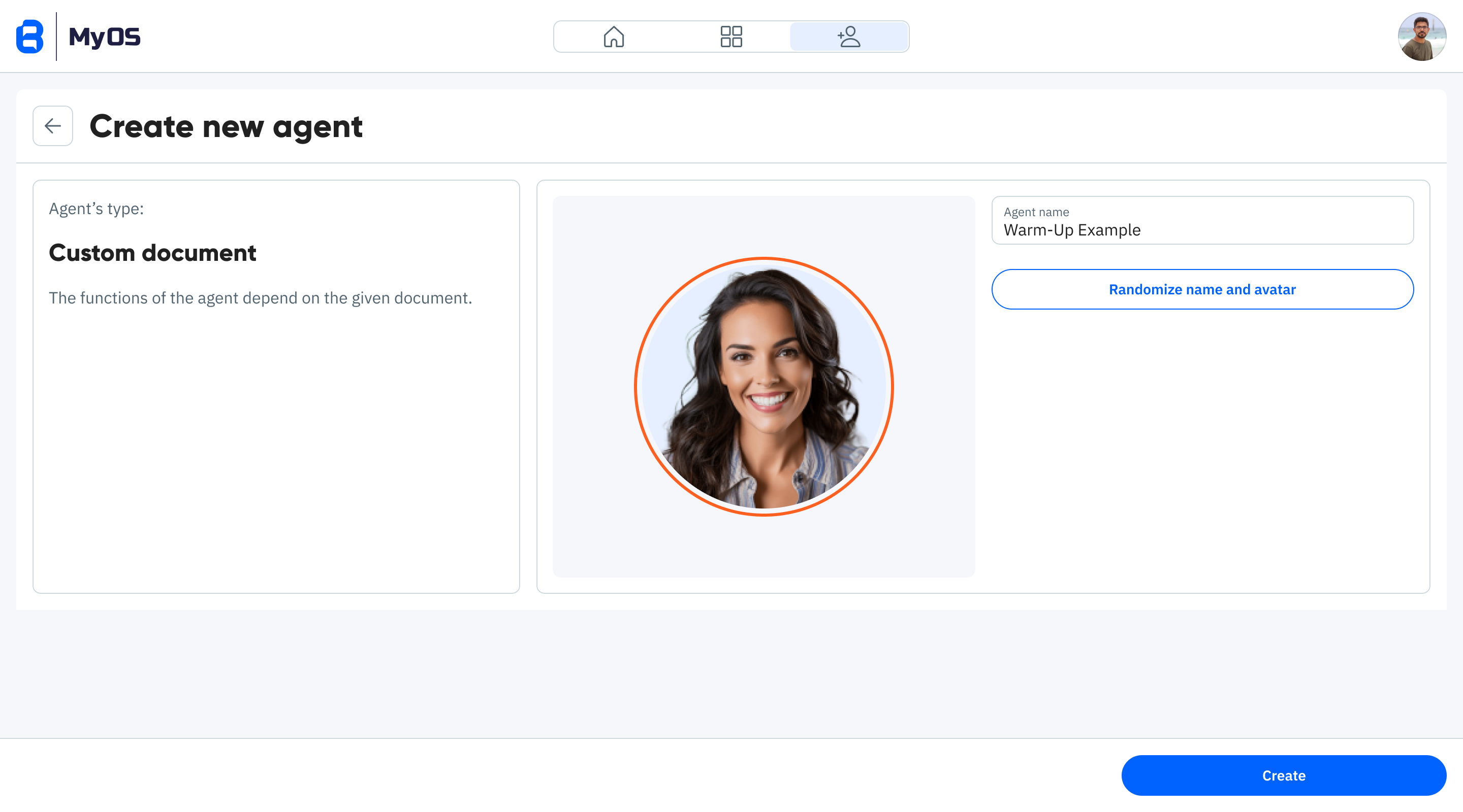 Web.blue document view