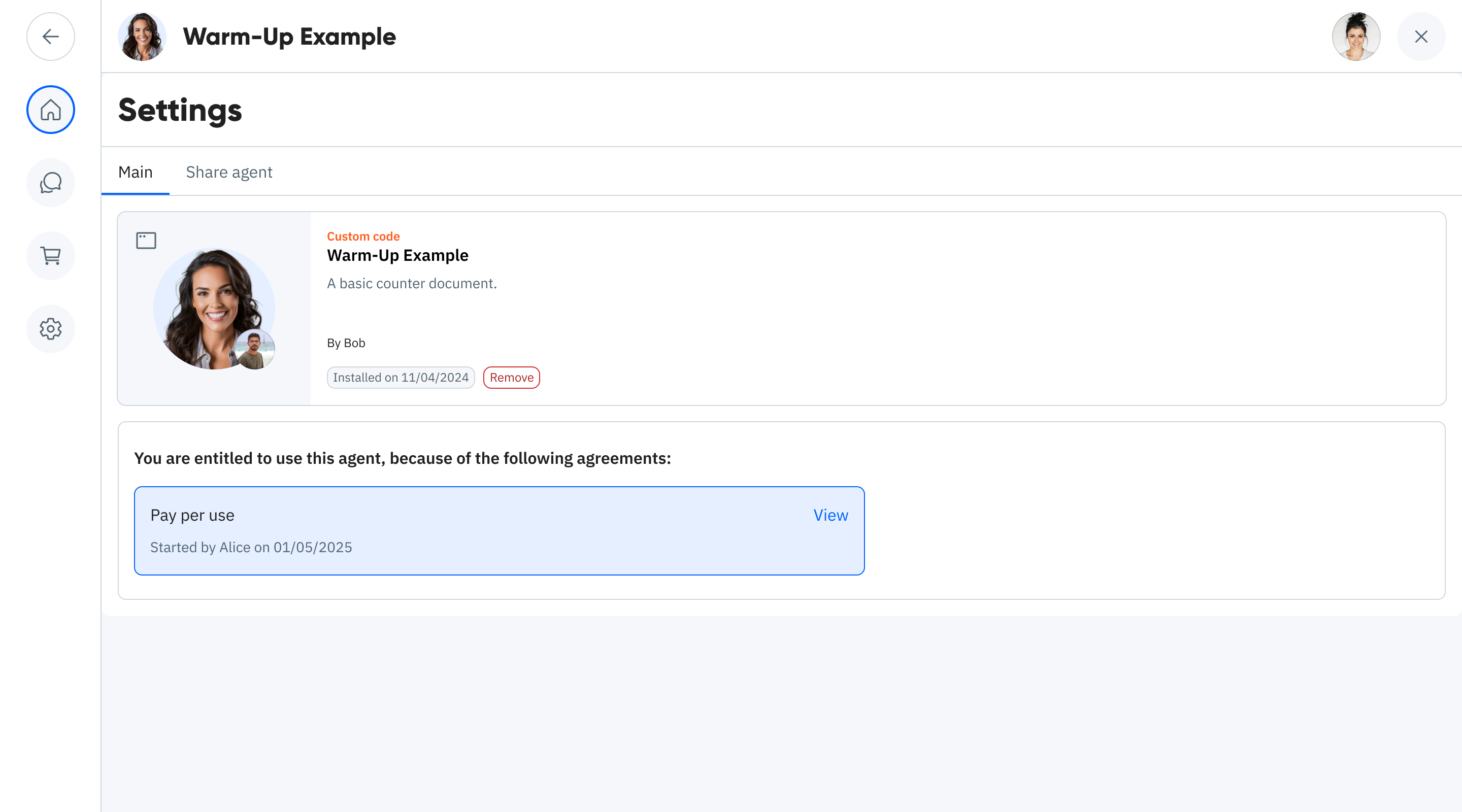 Web.blue document view